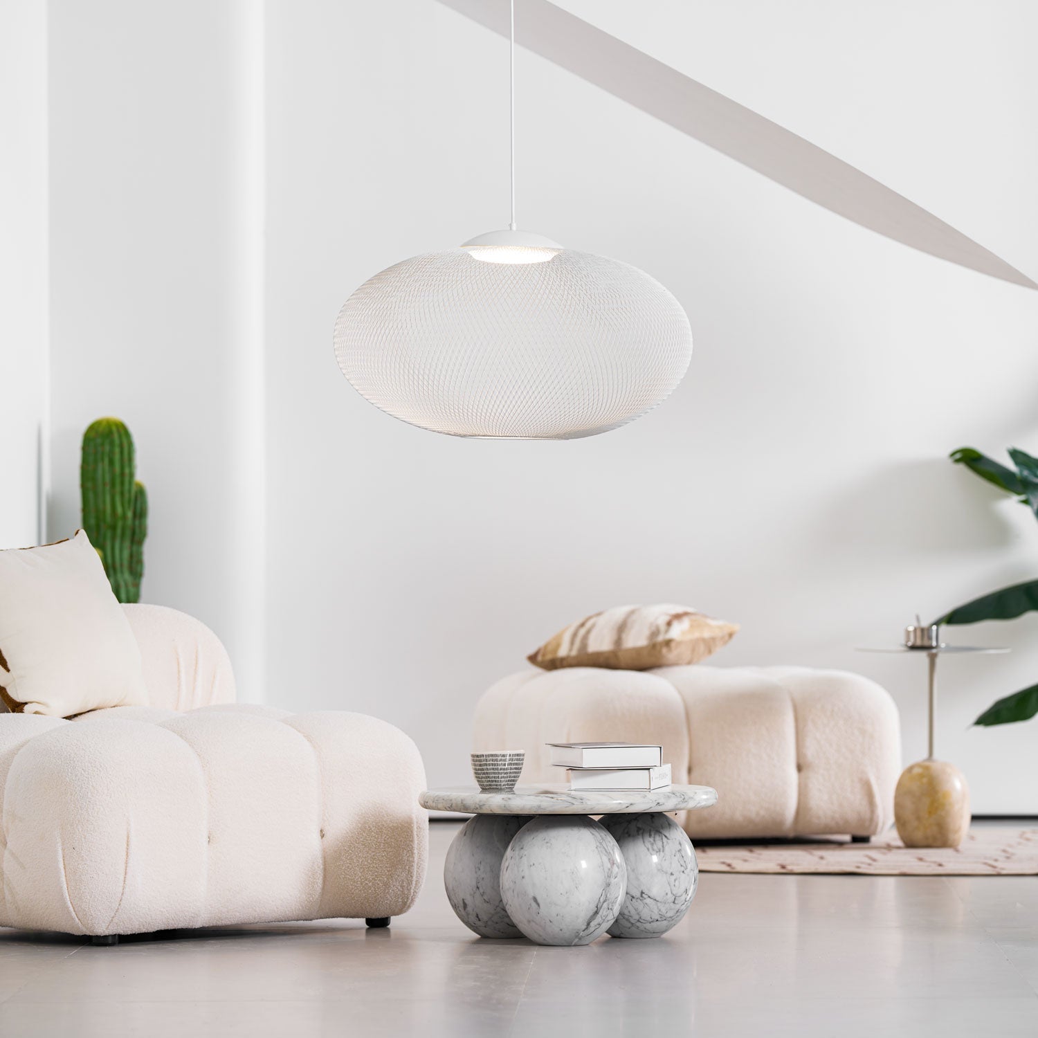 Metallic Mesh Ceiling Fixture Lamp Lighting Lobby