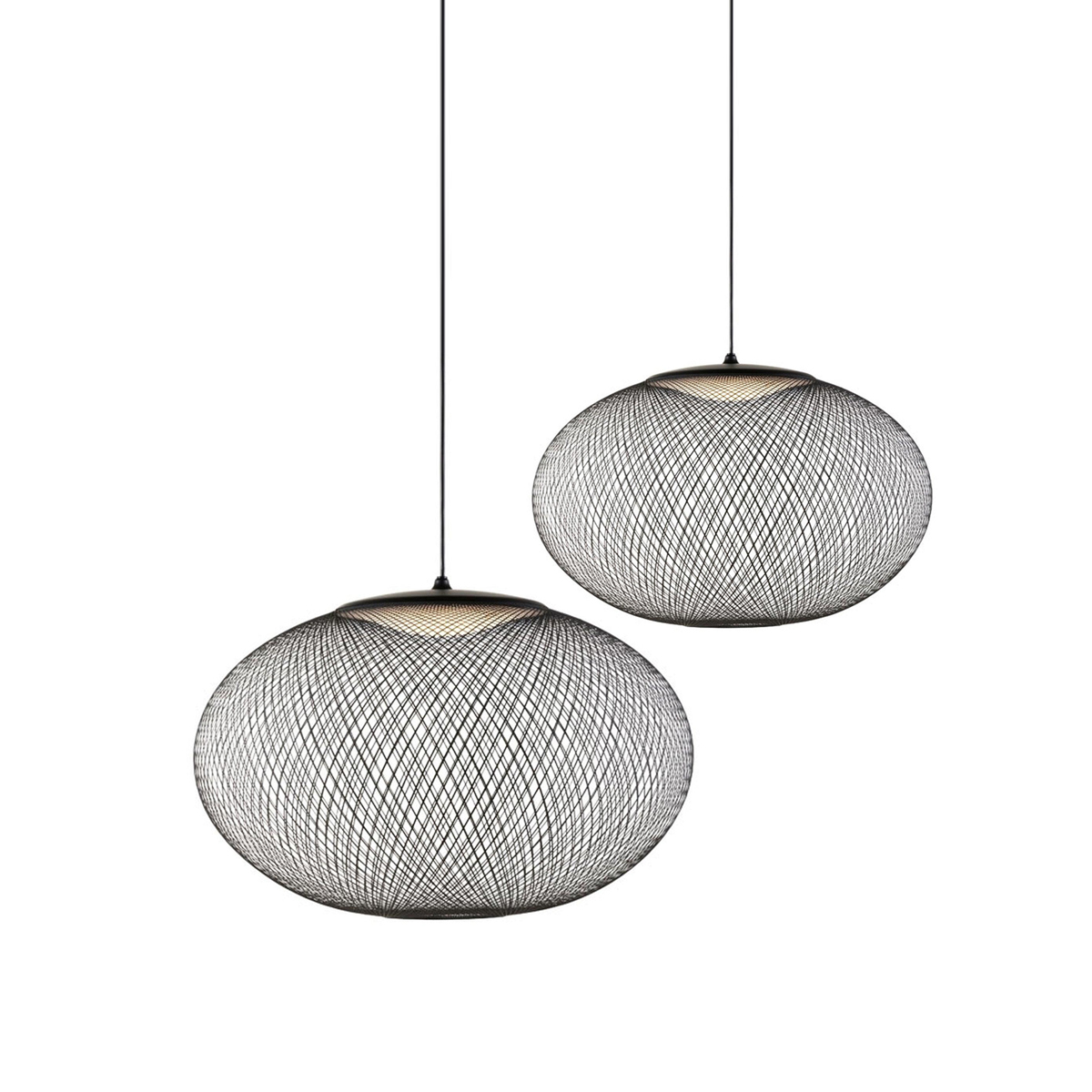 Metallic Mesh Ceiling Fixture Lamp Lighting Lobby