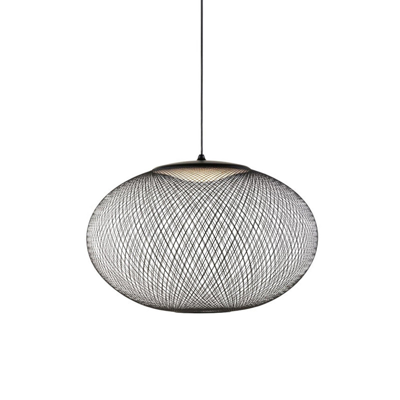 Metallic Mesh Ceiling Fixture Lamp Lighting Lobby