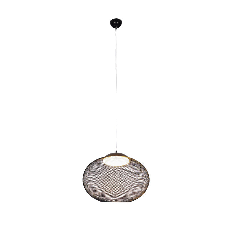Metallic Mesh Ceiling Fixture Lamp Lighting Lobby