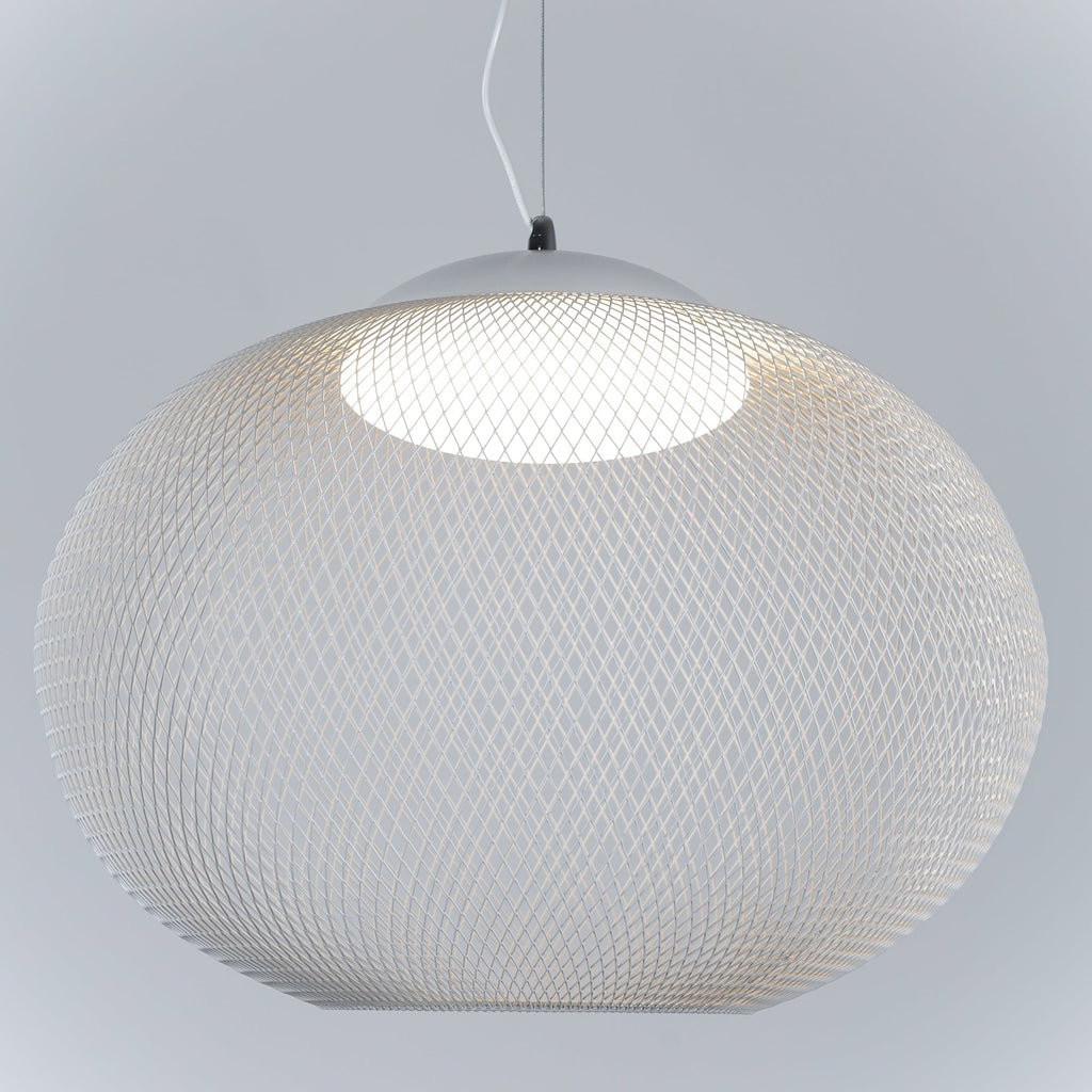 Metallic Mesh Ceiling Fixture Lamp Lighting Lobby