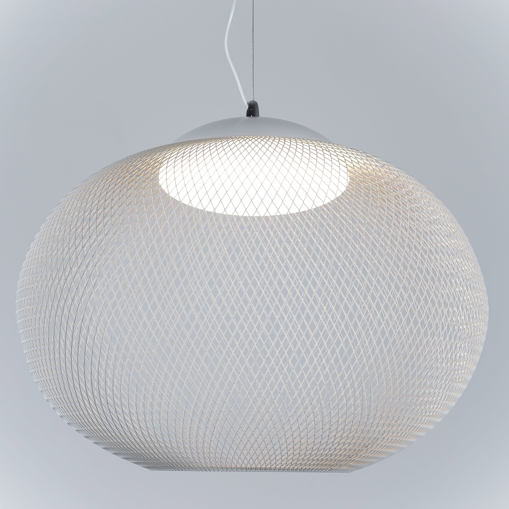 Metallic Mesh Ceiling Fixture Lamp Lighting Lobby