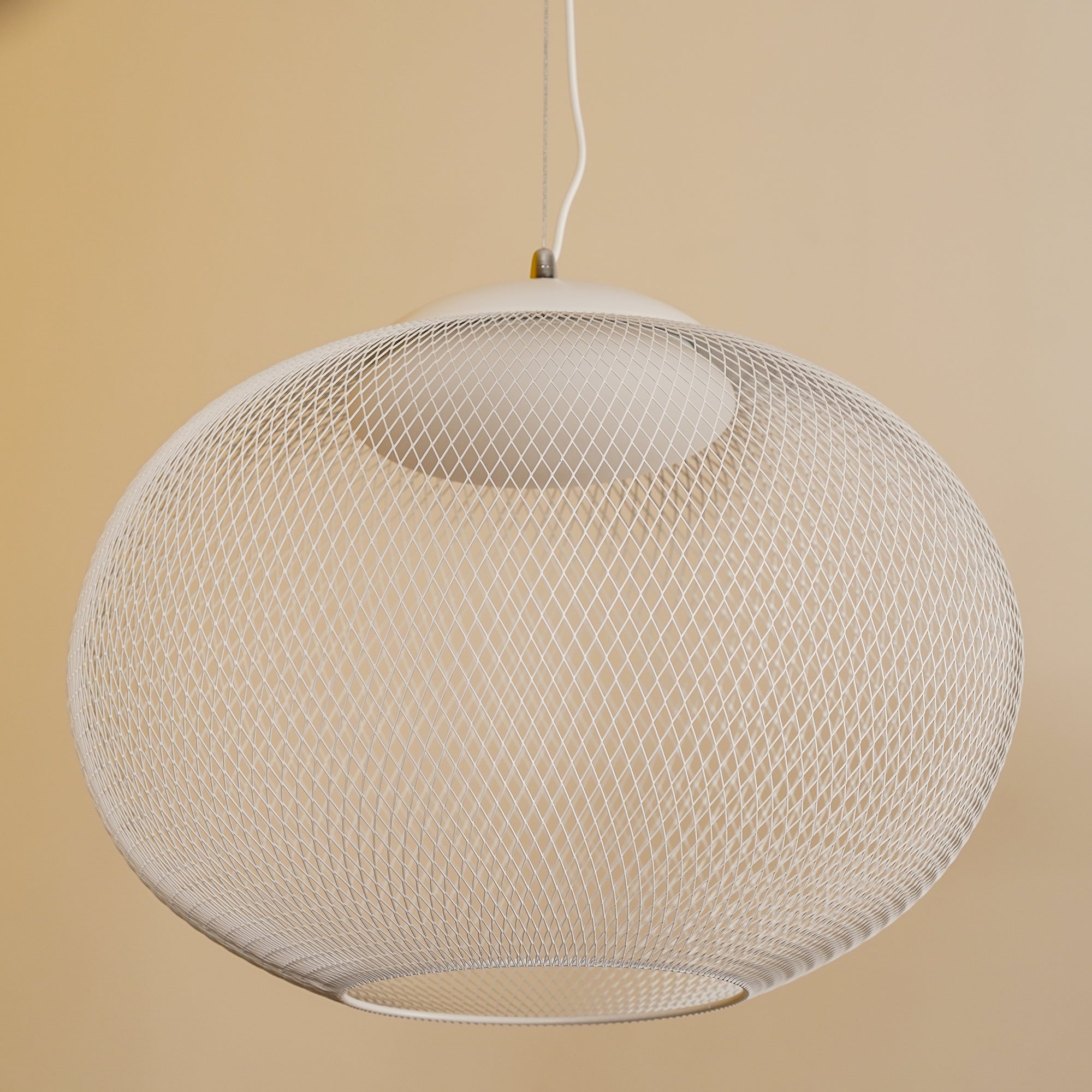 Metallic Mesh Ceiling Fixture Lamp Lighting Lobby