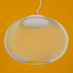 Metallic Mesh Ceiling Fixture Lamp Lighting Lobby
