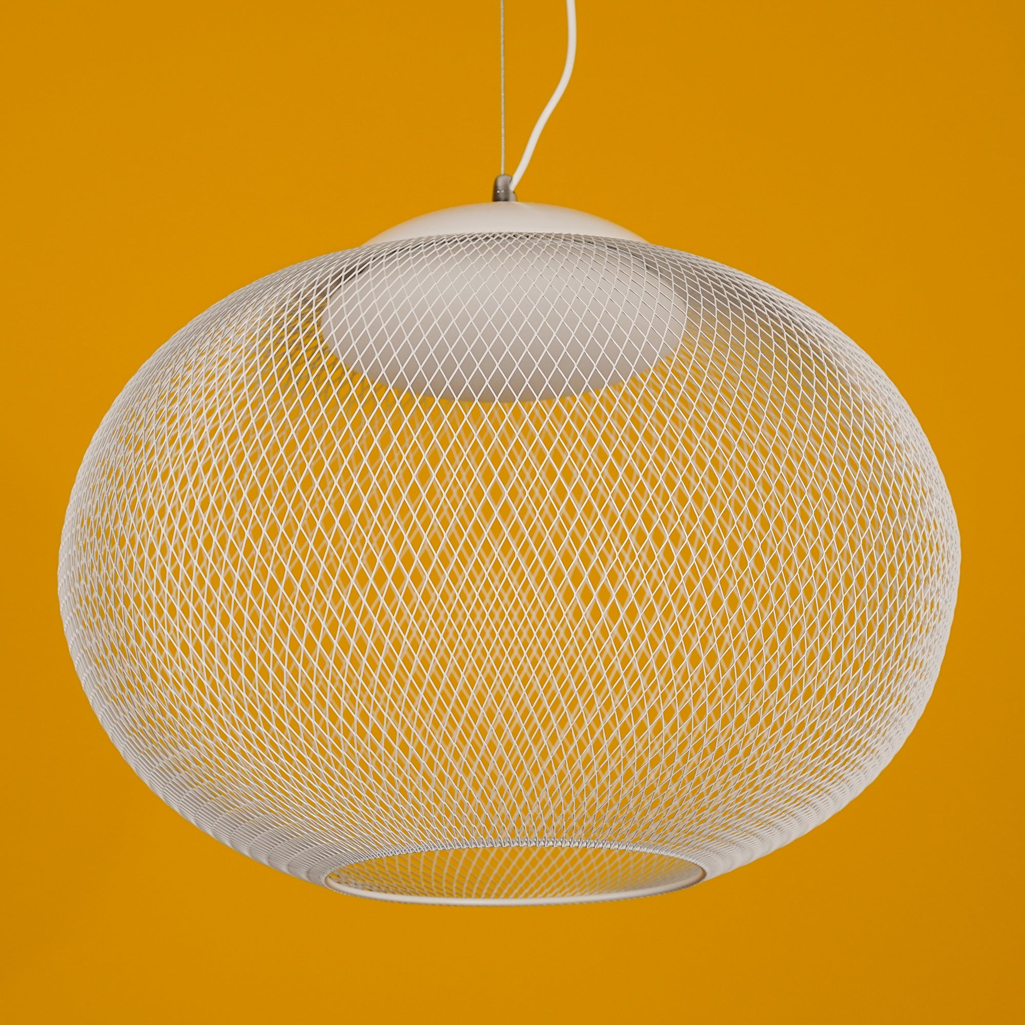 Metallic Mesh Ceiling Fixture Lamp Lighting Lobby