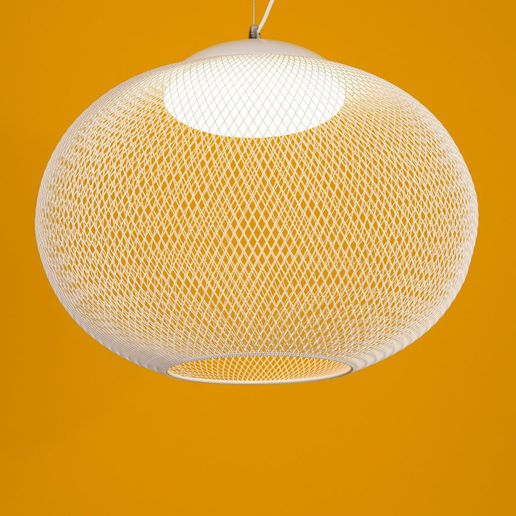 Metallic Mesh Ceiling Fixture Lamp Lighting Lobby