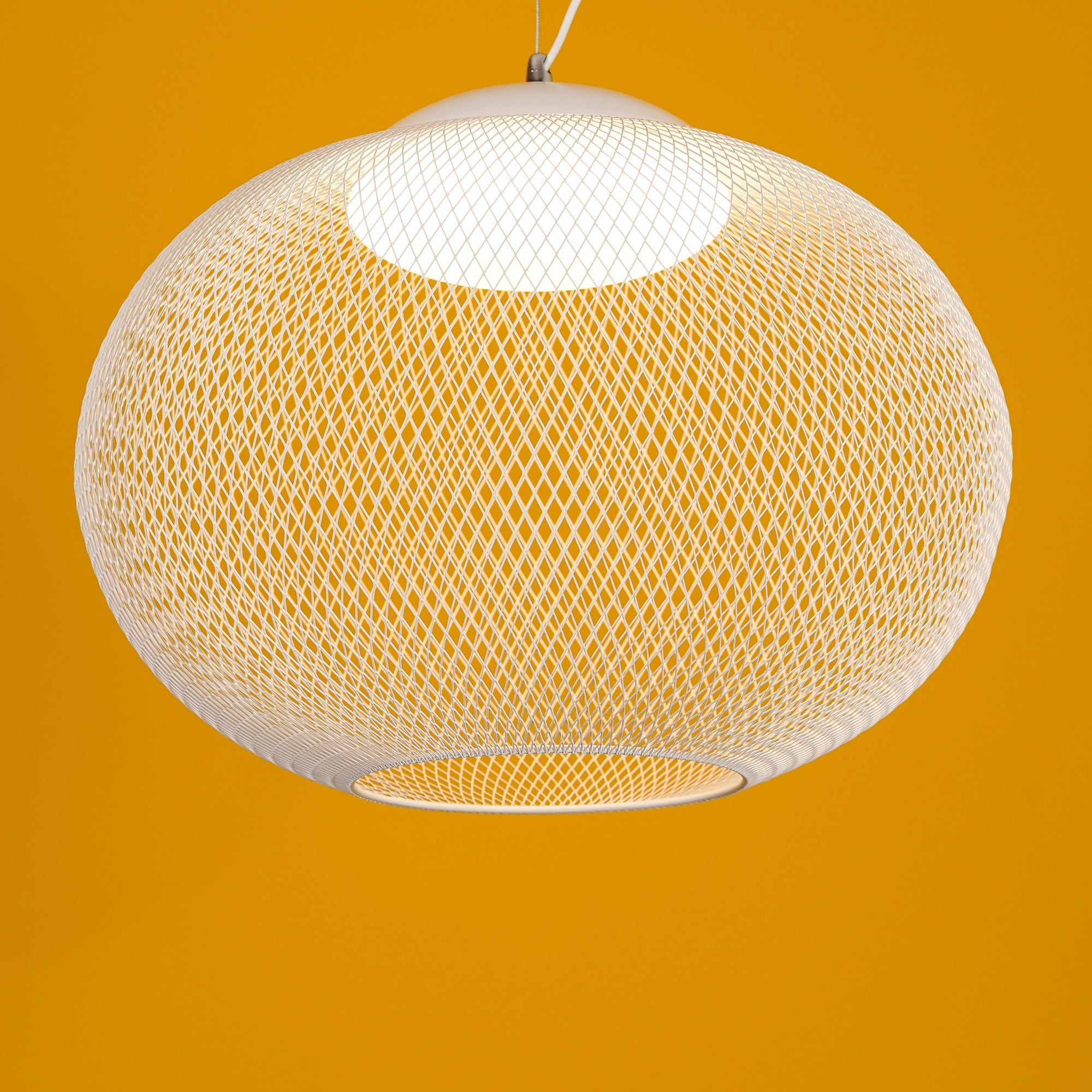 Metallic Mesh Ceiling Fixture Lamp Lighting Lobby
