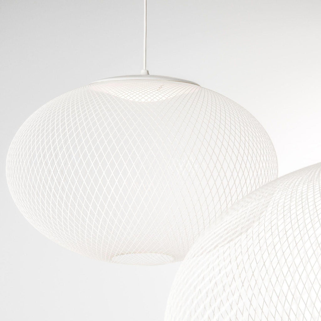 Metallic Mesh Ceiling Fixture Lamp Lighting Lobby