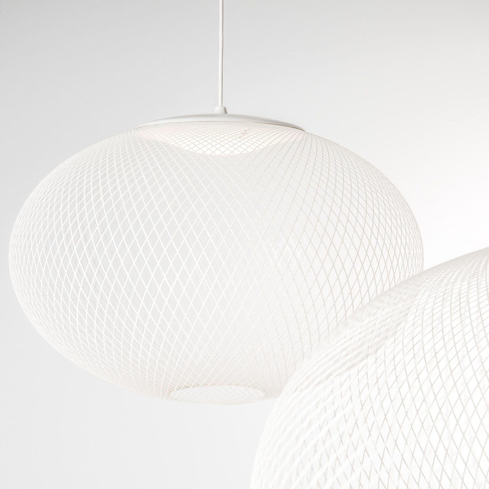 Metallic Mesh Ceiling Fixture Lamp Lighting Lobby