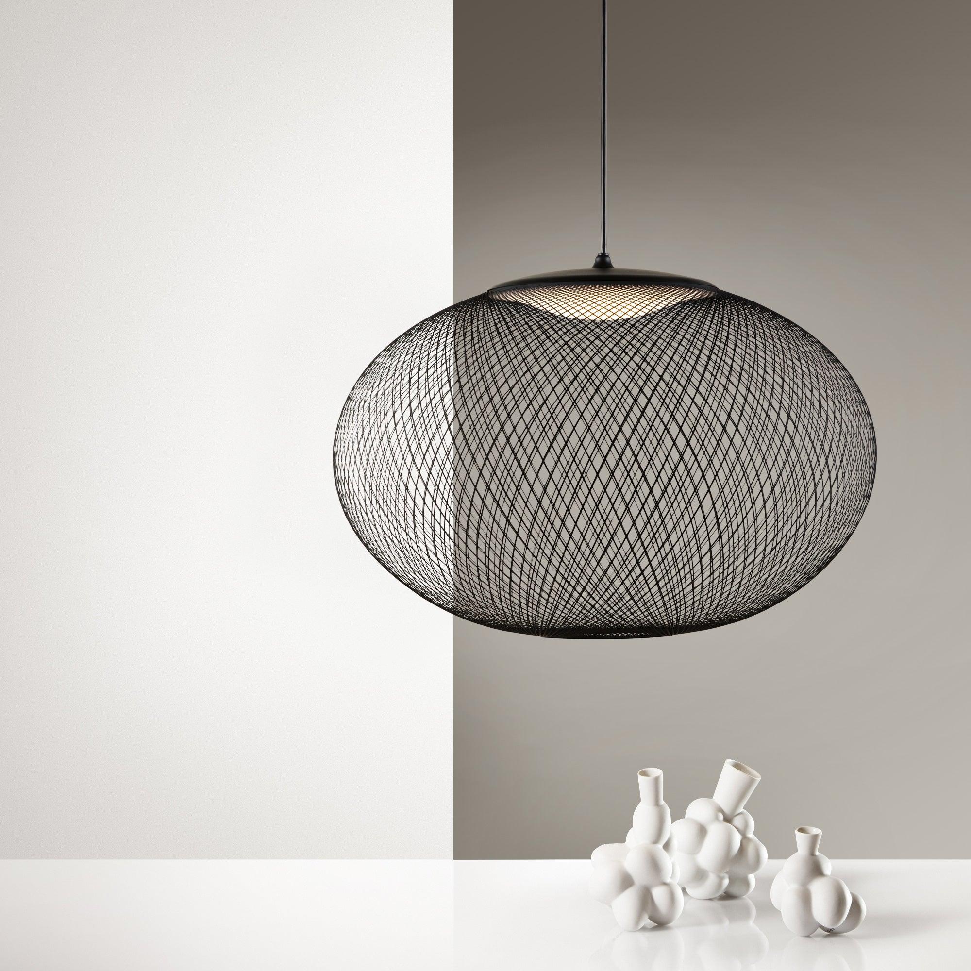 Metallic Mesh Ceiling Fixture Lamp Lighting Lobby