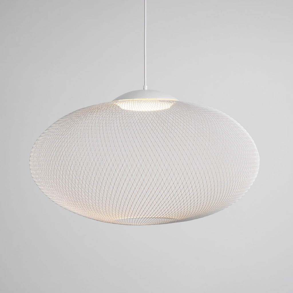 Metallic Mesh Ceiling Fixture Lamp Lighting Lobby