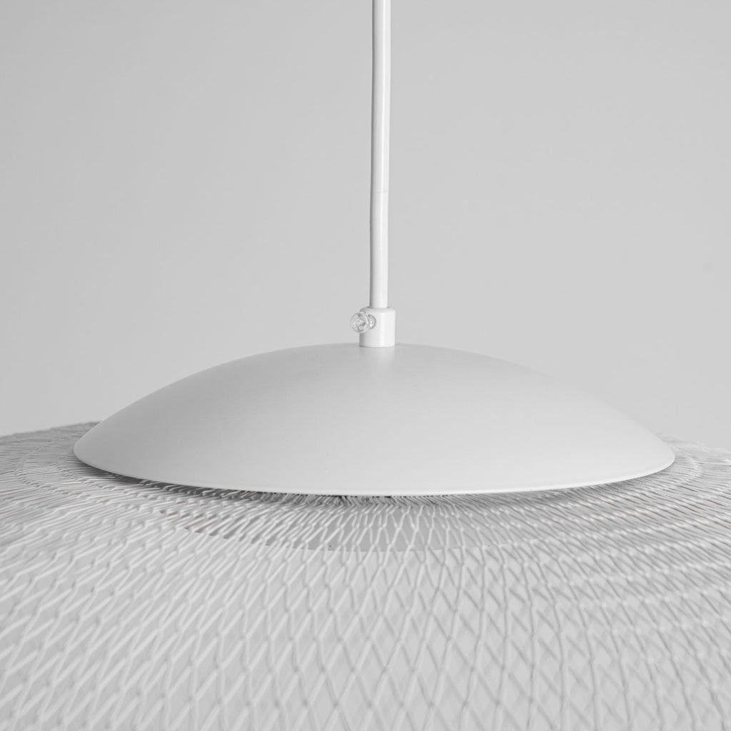 Metallic Mesh Ceiling Fixture Lamp Lighting Lobby