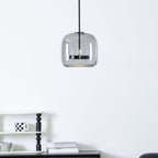 Metro Sphere Glass Ceiling Suspension Lamp Lighting Lobby