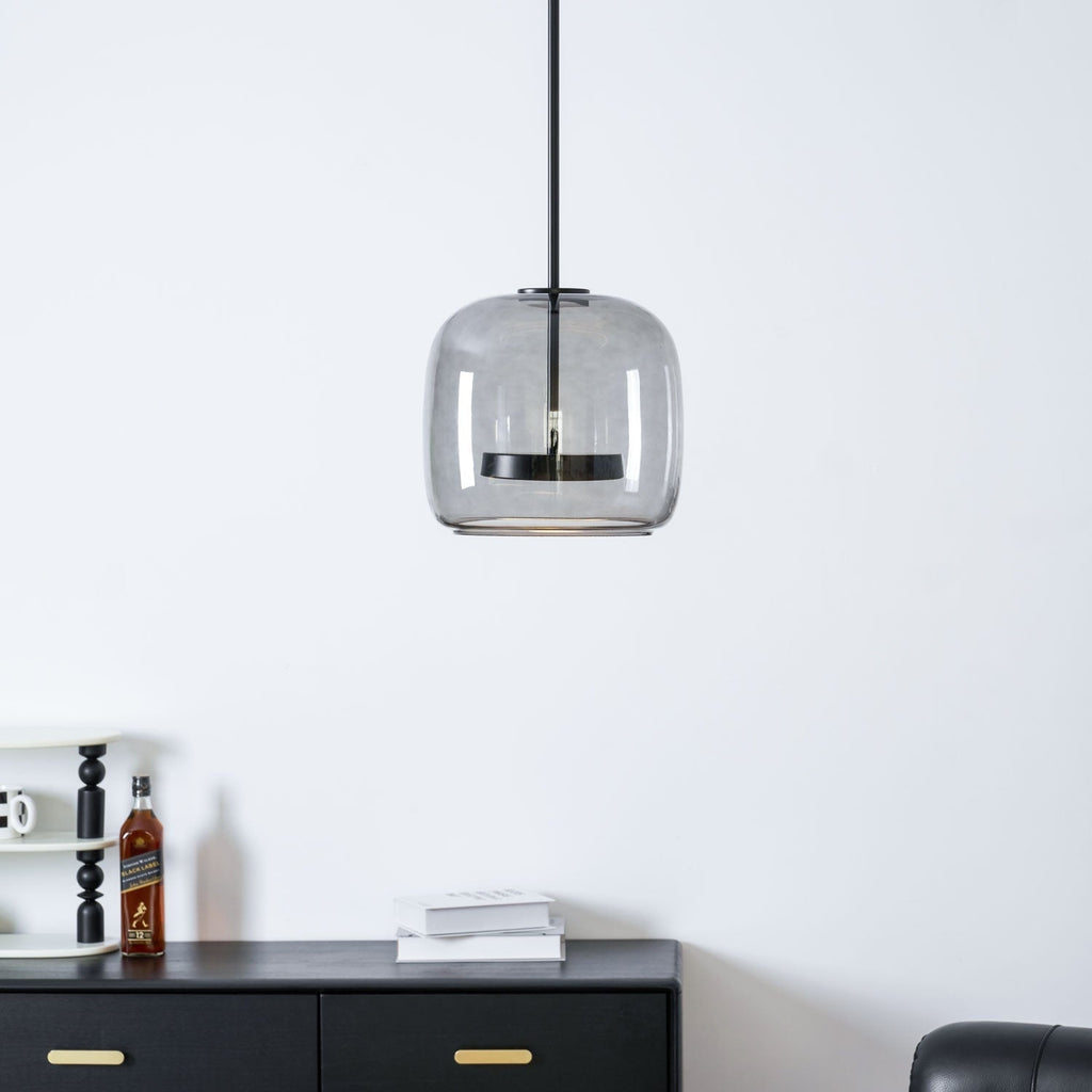 Metro Sphere Glass Ceiling Suspension Lamp Lighting Lobby