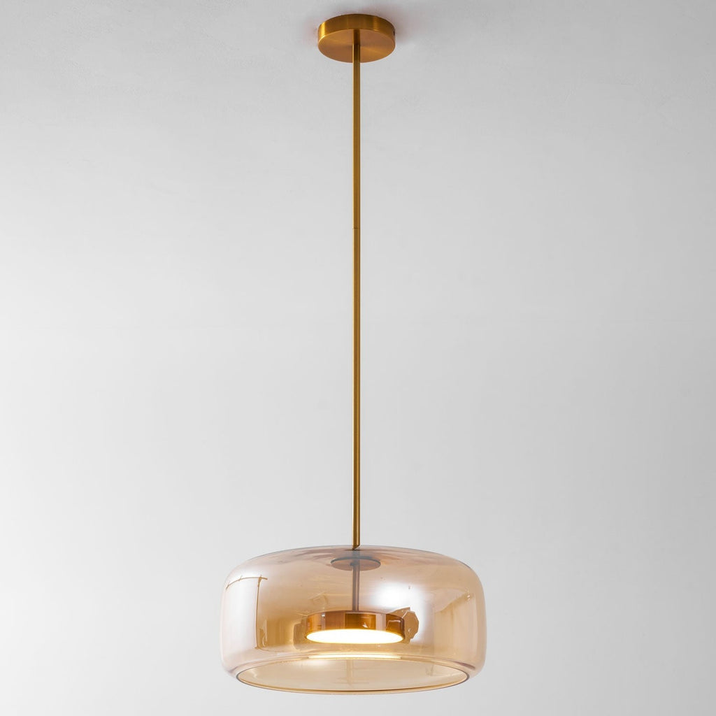 Metro Sphere Glass Ceiling Suspension Lamp Lighting Lobby