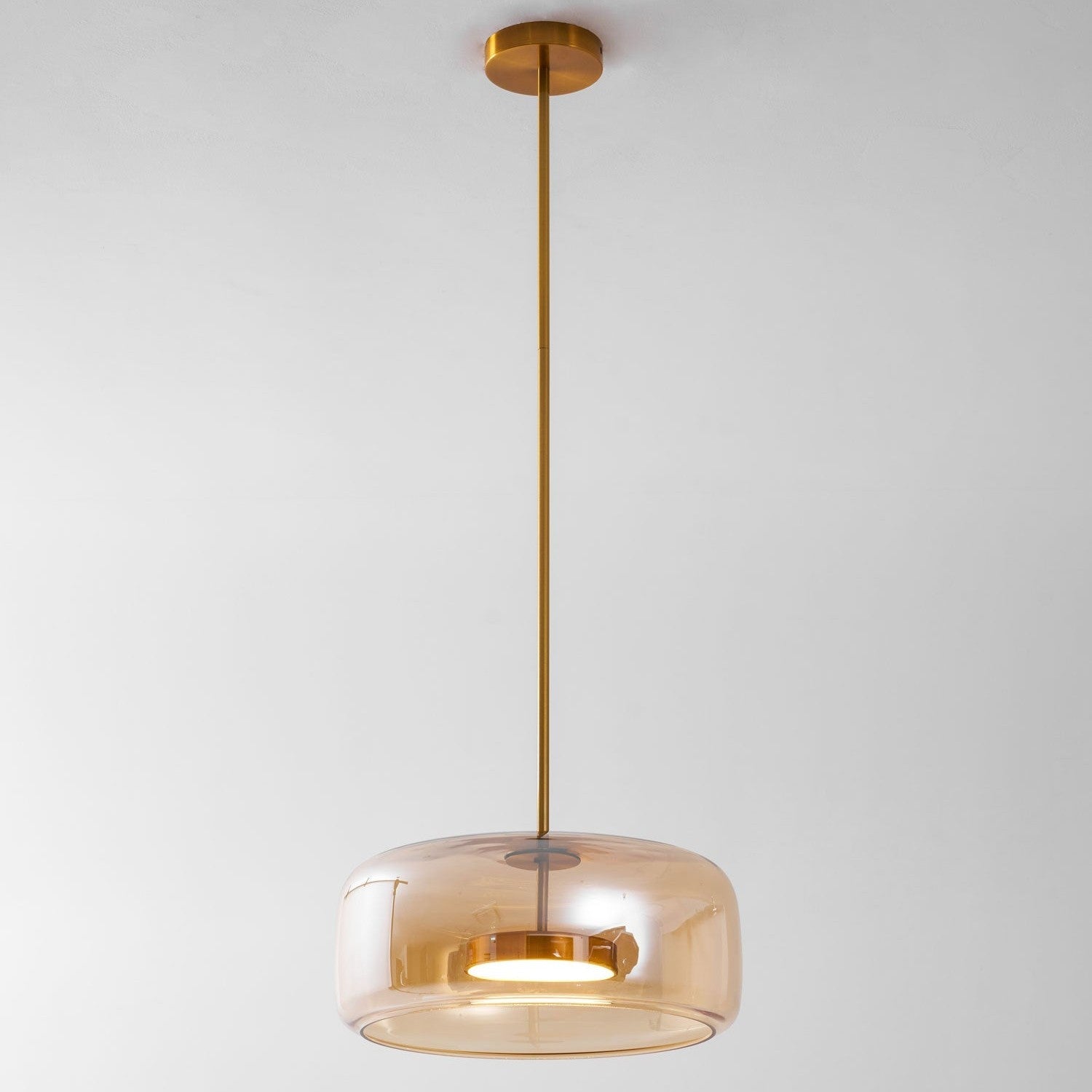 Metro Sphere Glass Ceiling Suspension Lamp Lighting Lobby