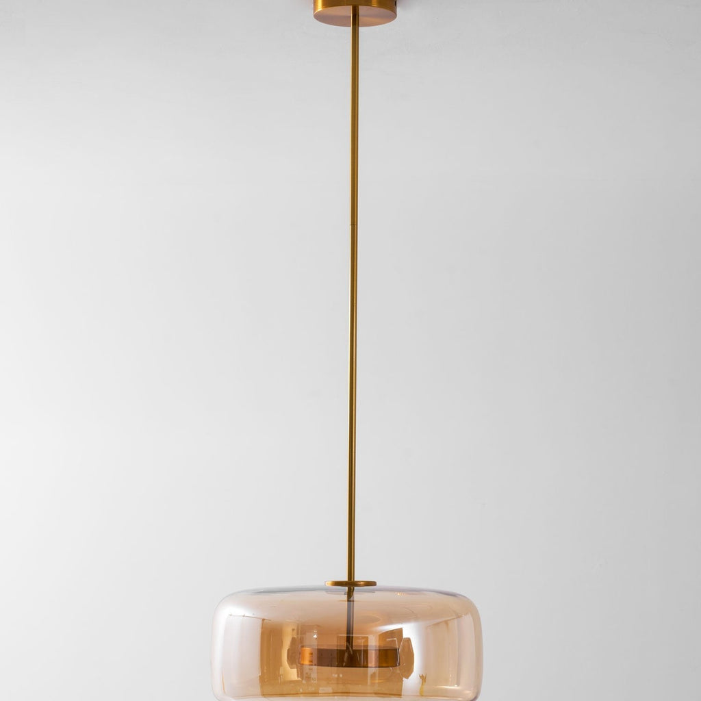 Metro Sphere Glass Ceiling Suspension Lamp Lighting Lobby