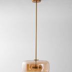 Metro Sphere Glass Ceiling Suspension Lamp Lighting Lobby
