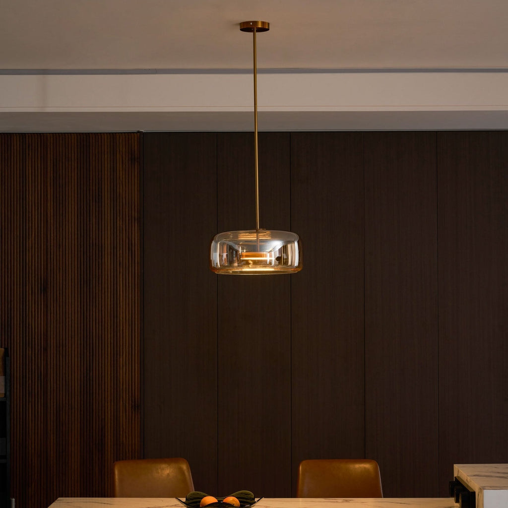 Metro Sphere Glass Ceiling Suspension Lamp Lighting Lobby
