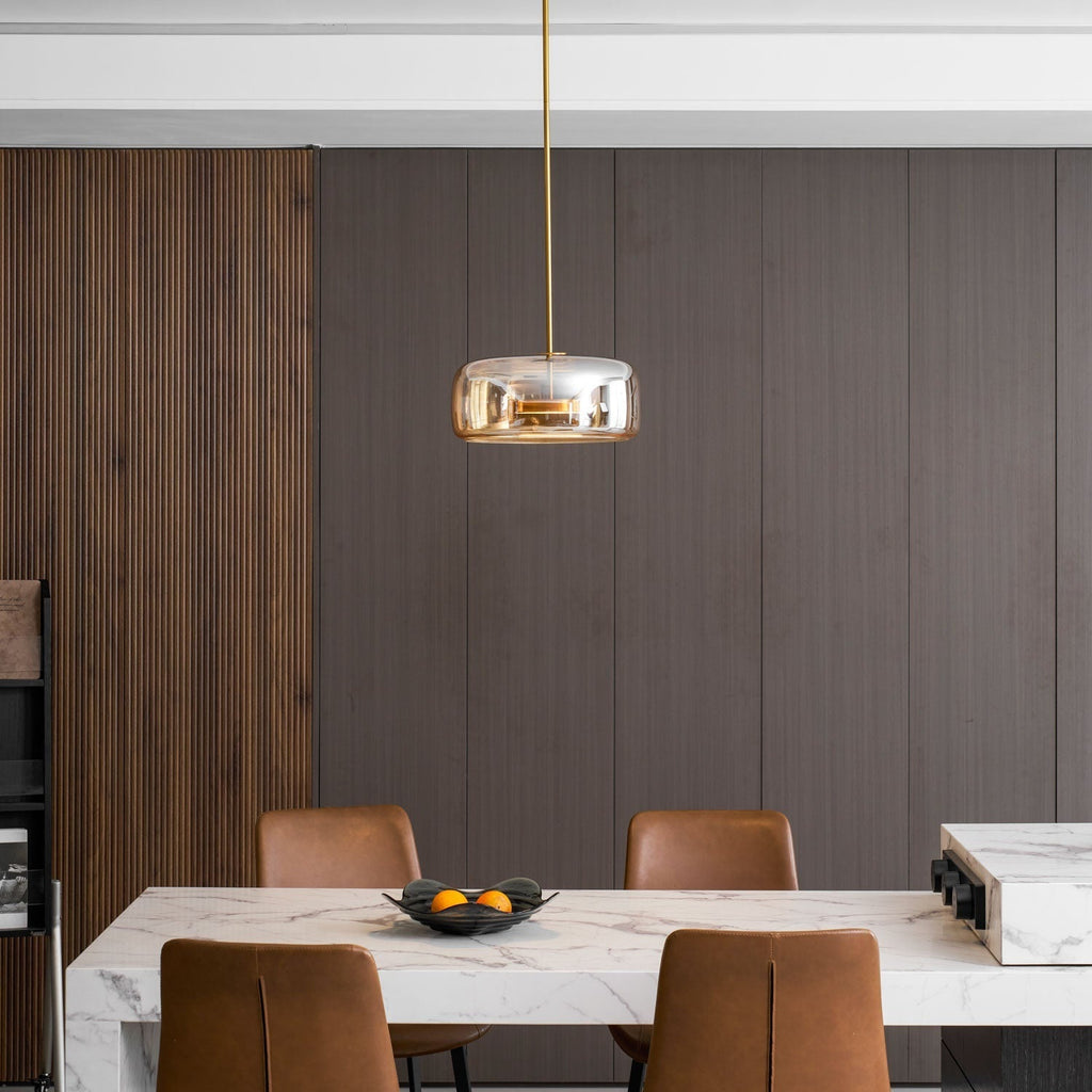 Metro Sphere Glass Ceiling Suspension Lamp Lighting Lobby