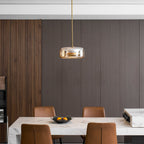 Metro Sphere Glass Ceiling Suspension Lamp Lighting Lobby