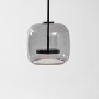 Metro Sphere Glass Ceiling Suspension Lamp Lighting Lobby