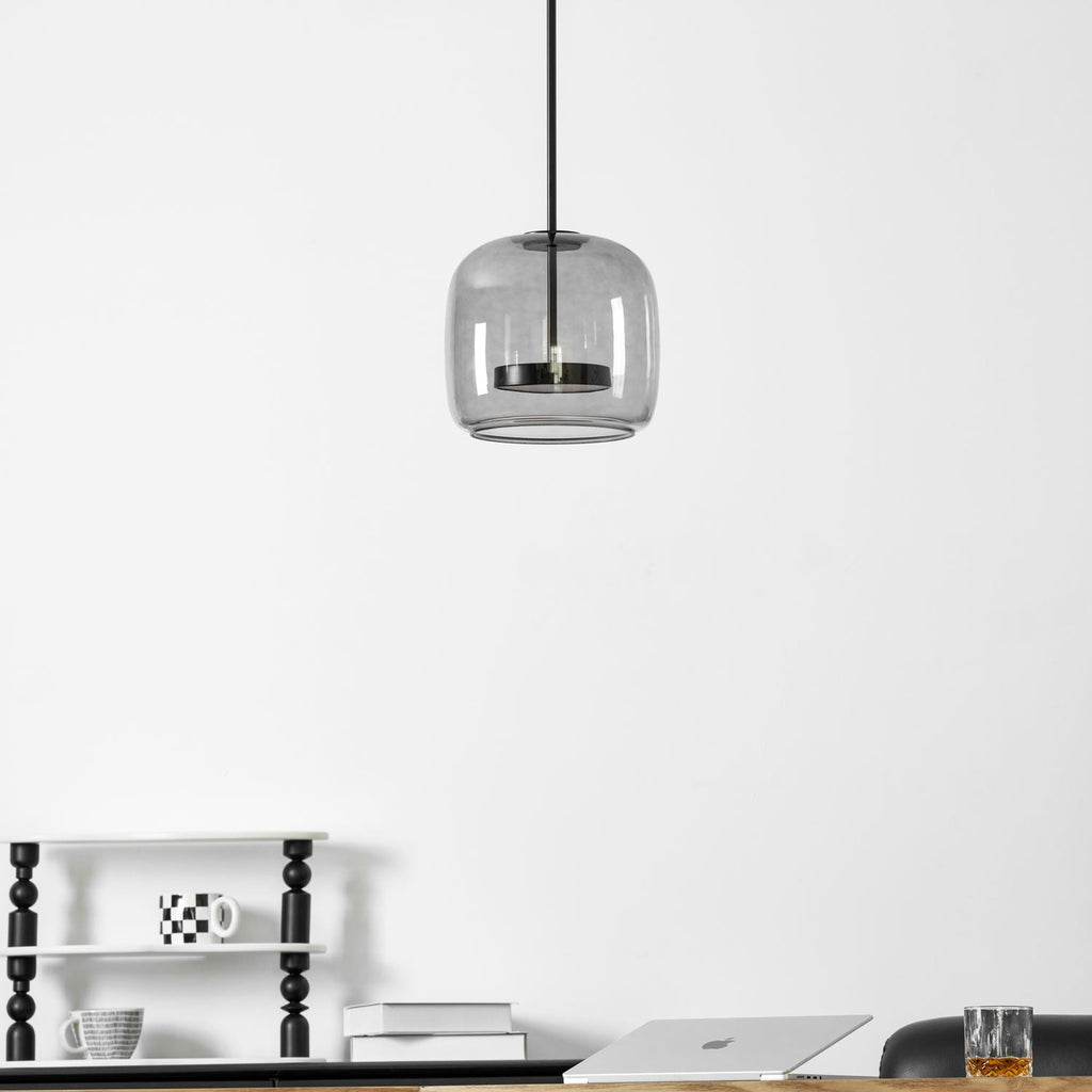 Metro Sphere Glass Ceiling Suspension Lamp Lighting Lobby