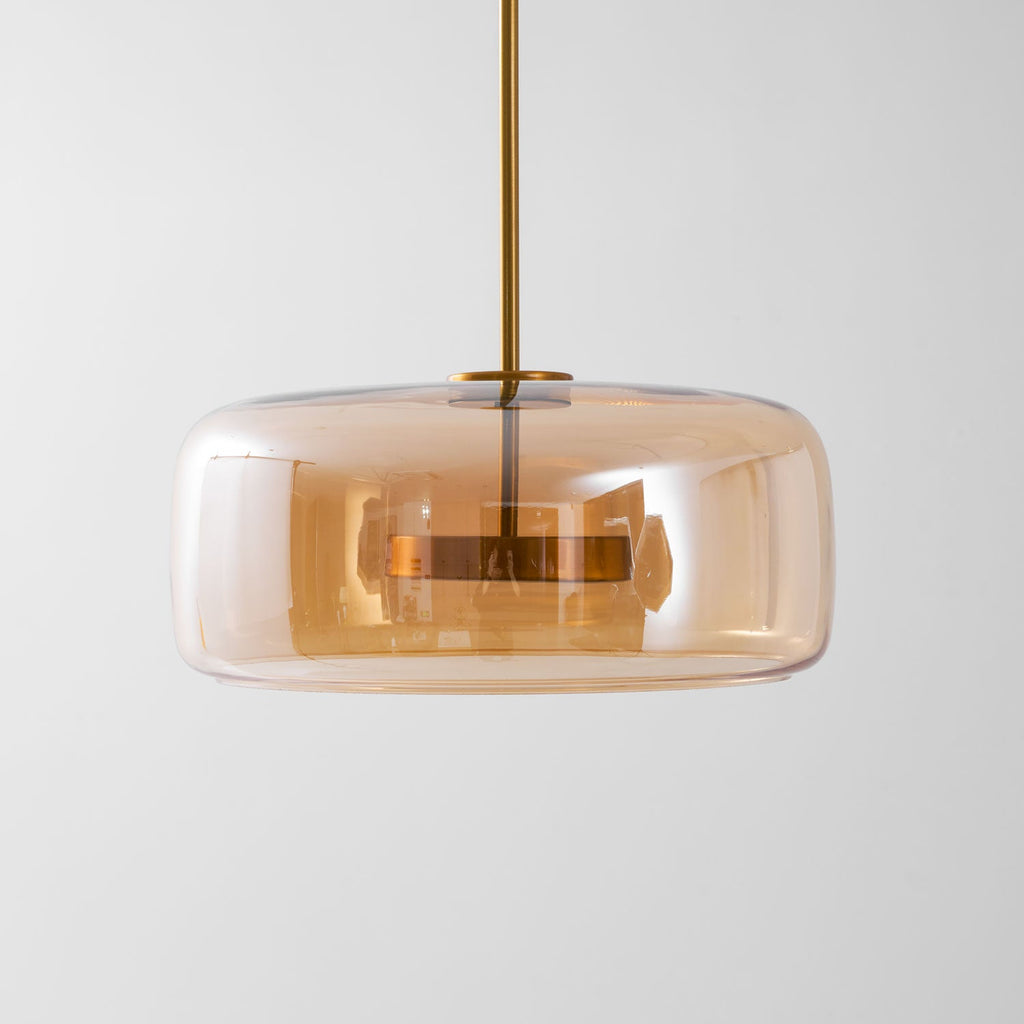 Metro Sphere Glass Ceiling Suspension Lamp Lighting Lobby