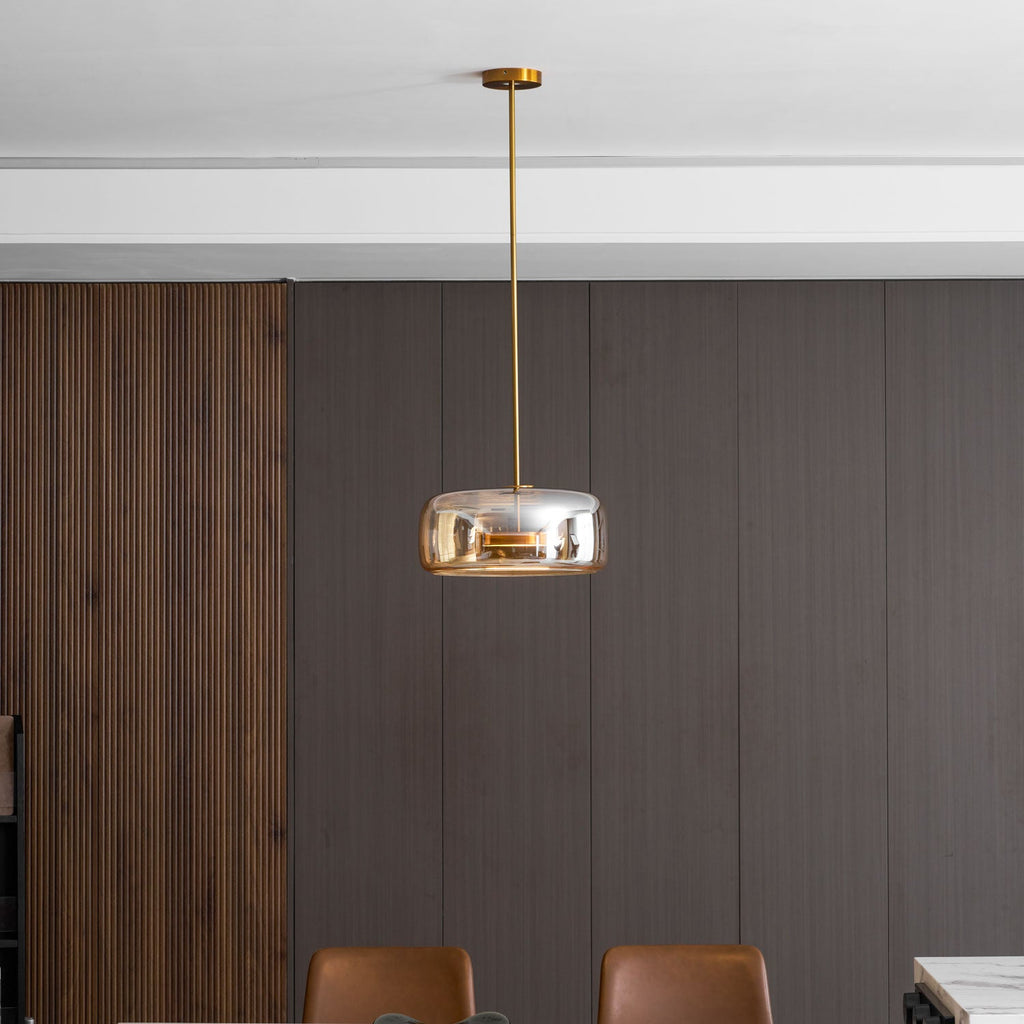 Metro Sphere Glass Ceiling Suspension Lamp Lighting Lobby