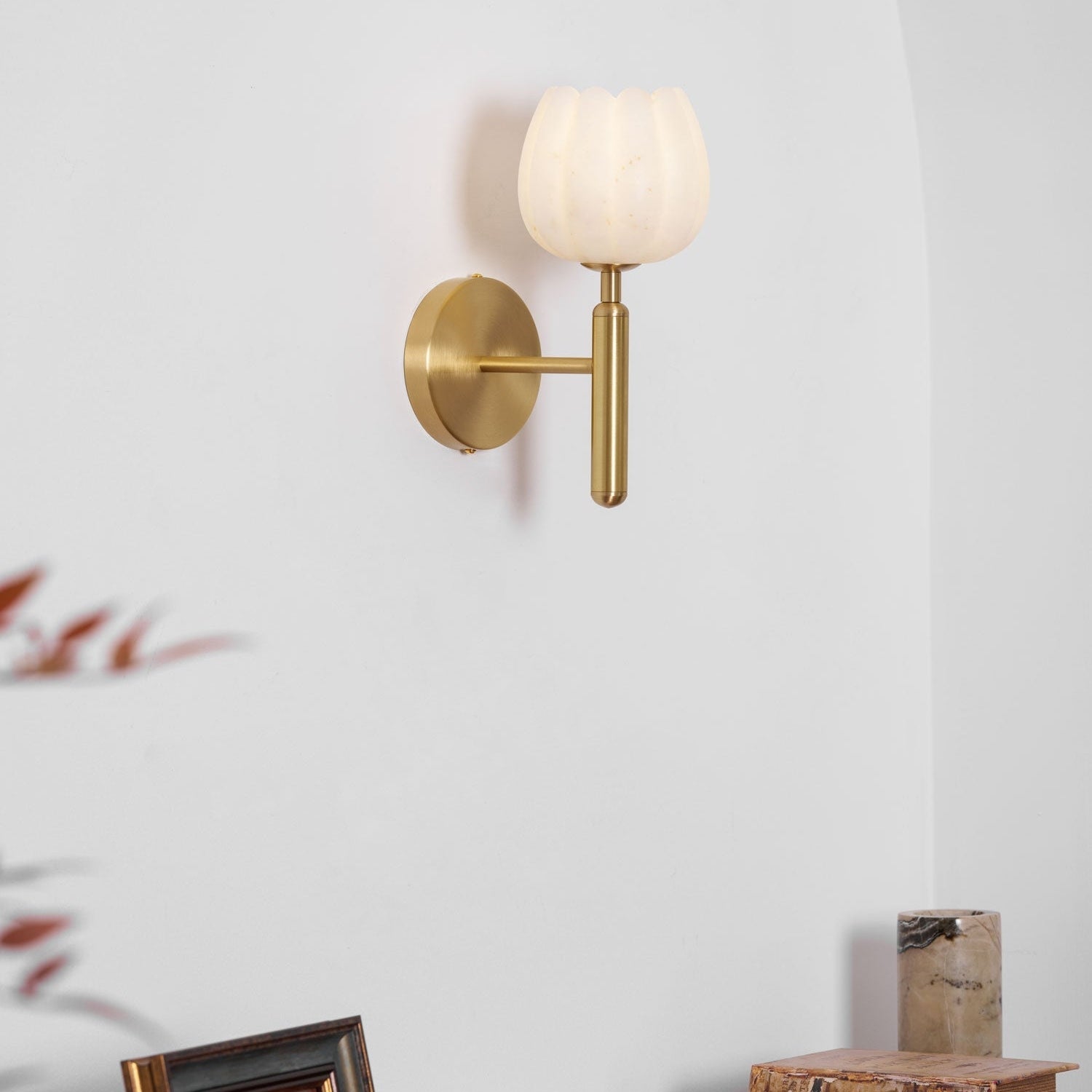 Mian Alabaster Ceiling Fixture Lighting Lobby