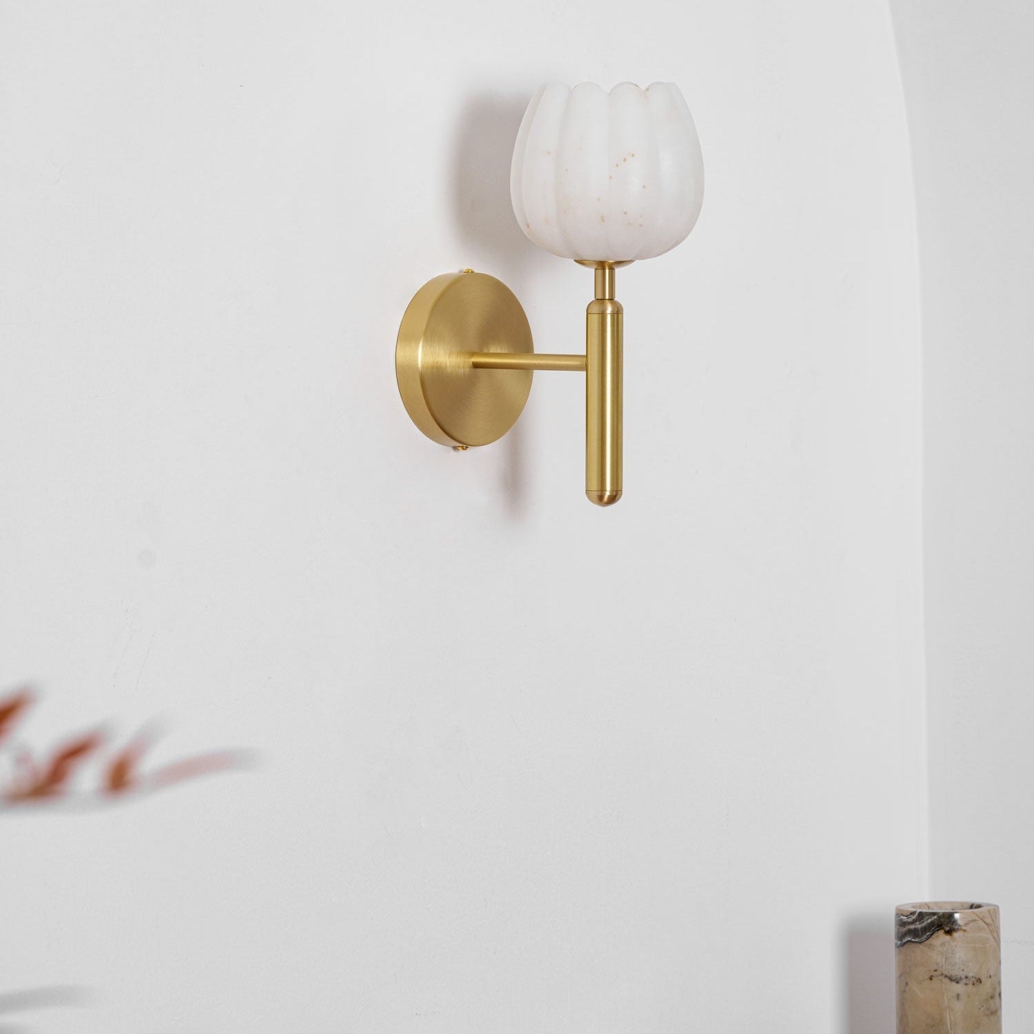 Mian Alabaster Ceiling Fixture Lighting Lobby