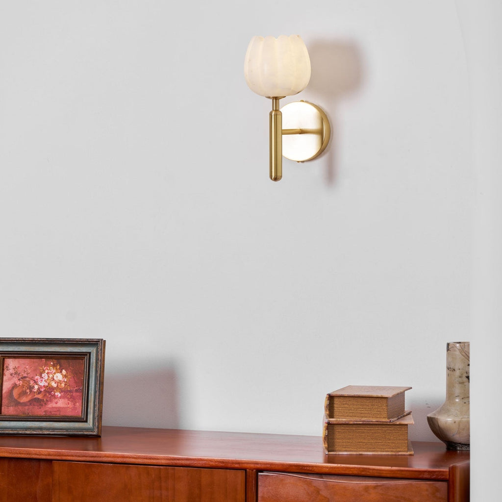 Mian Alabaster Ceiling Fixture Lighting Lobby