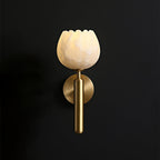 Mian Alabaster Ceiling Fixture Lighting Lobby