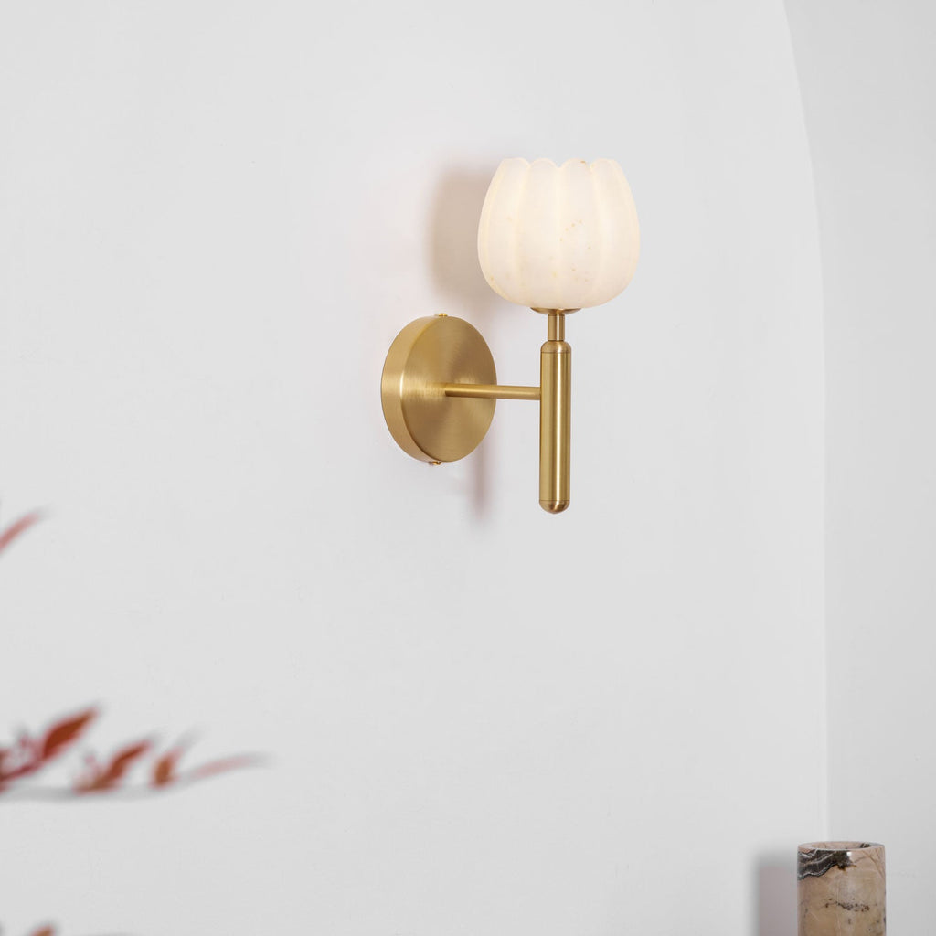 Mian Alabaster Ceiling Fixture Lighting Lobby