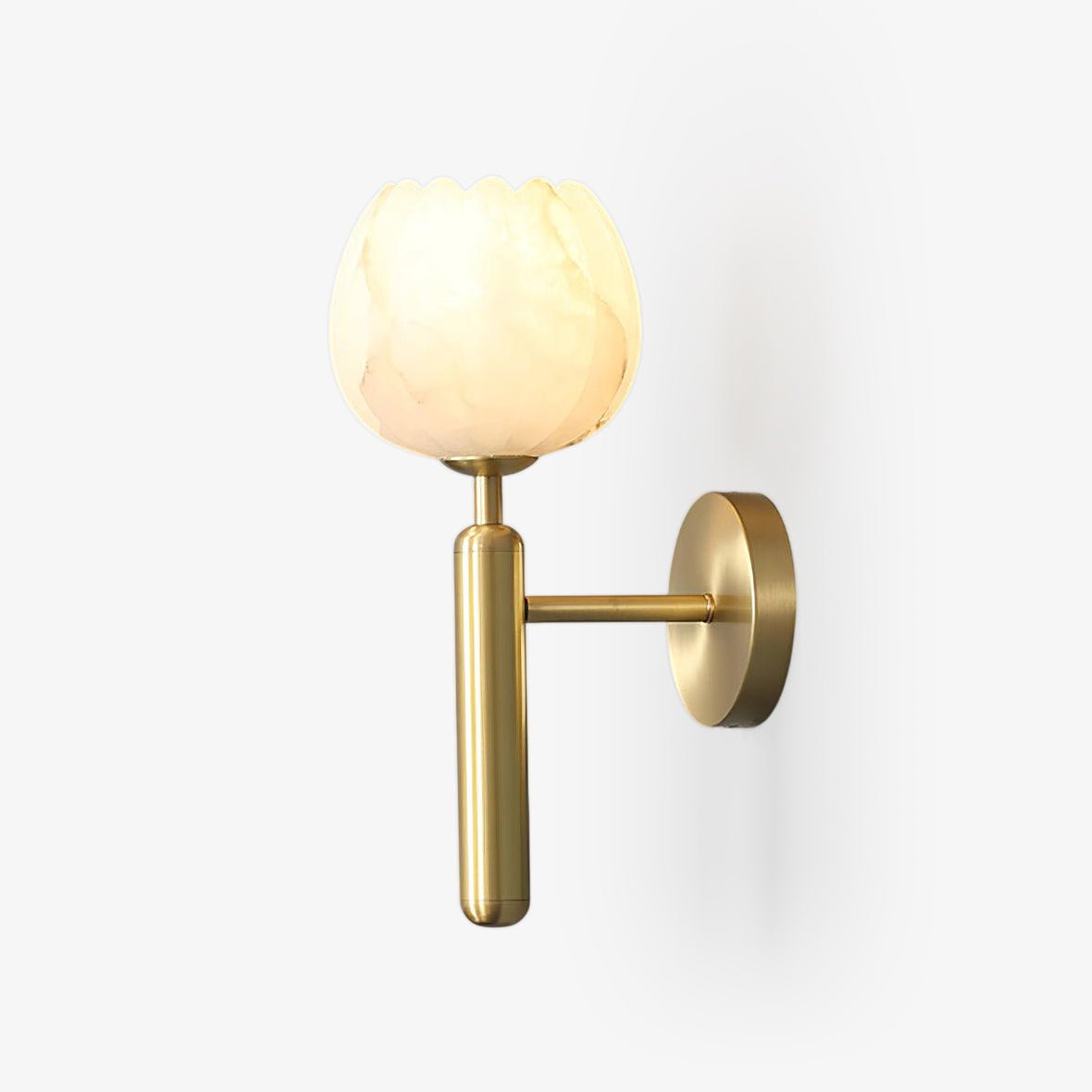 Mian Alabaster Ceiling Fixture Lighting Lobby