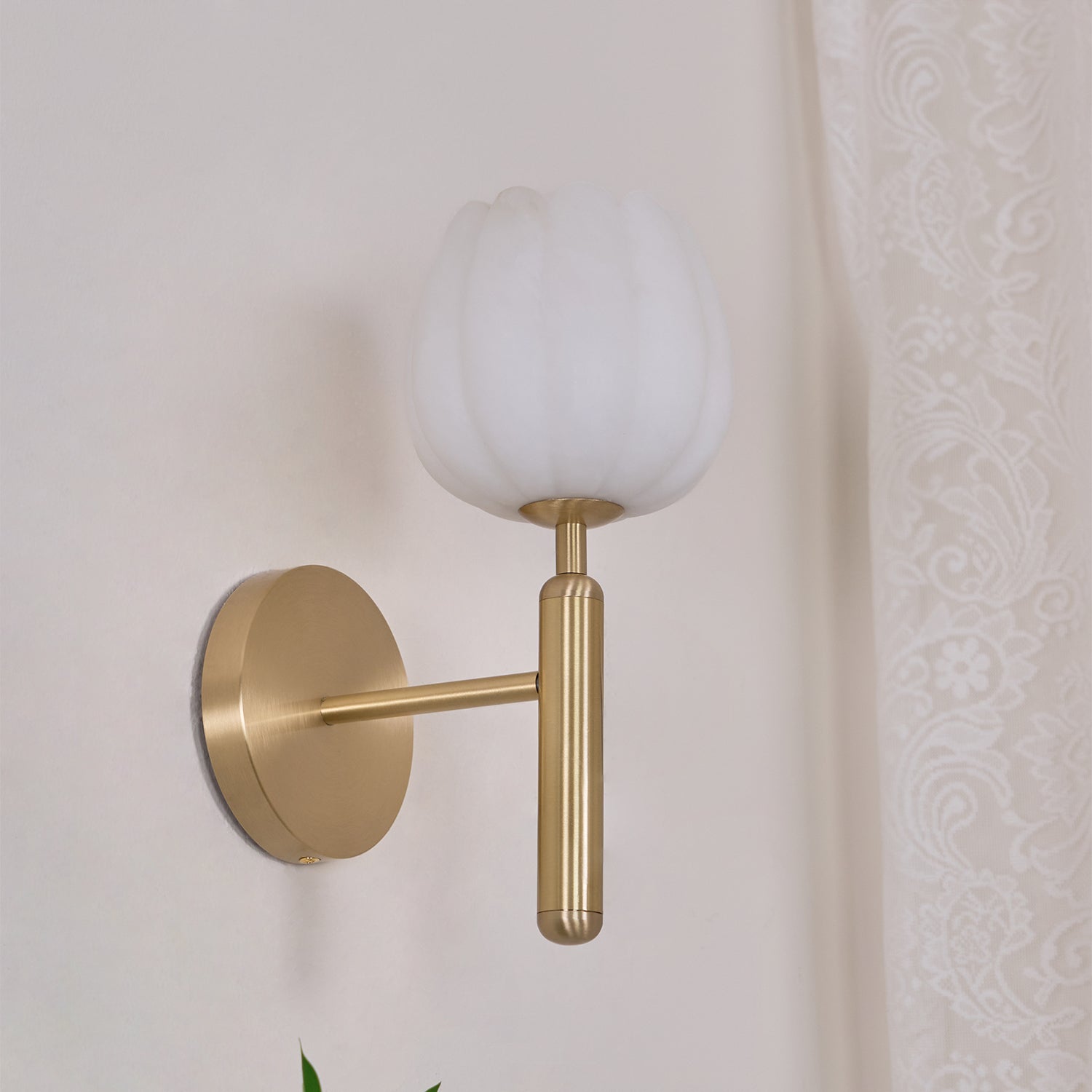 Mian Alabaster Ceiling Fixture Lighting Lobby