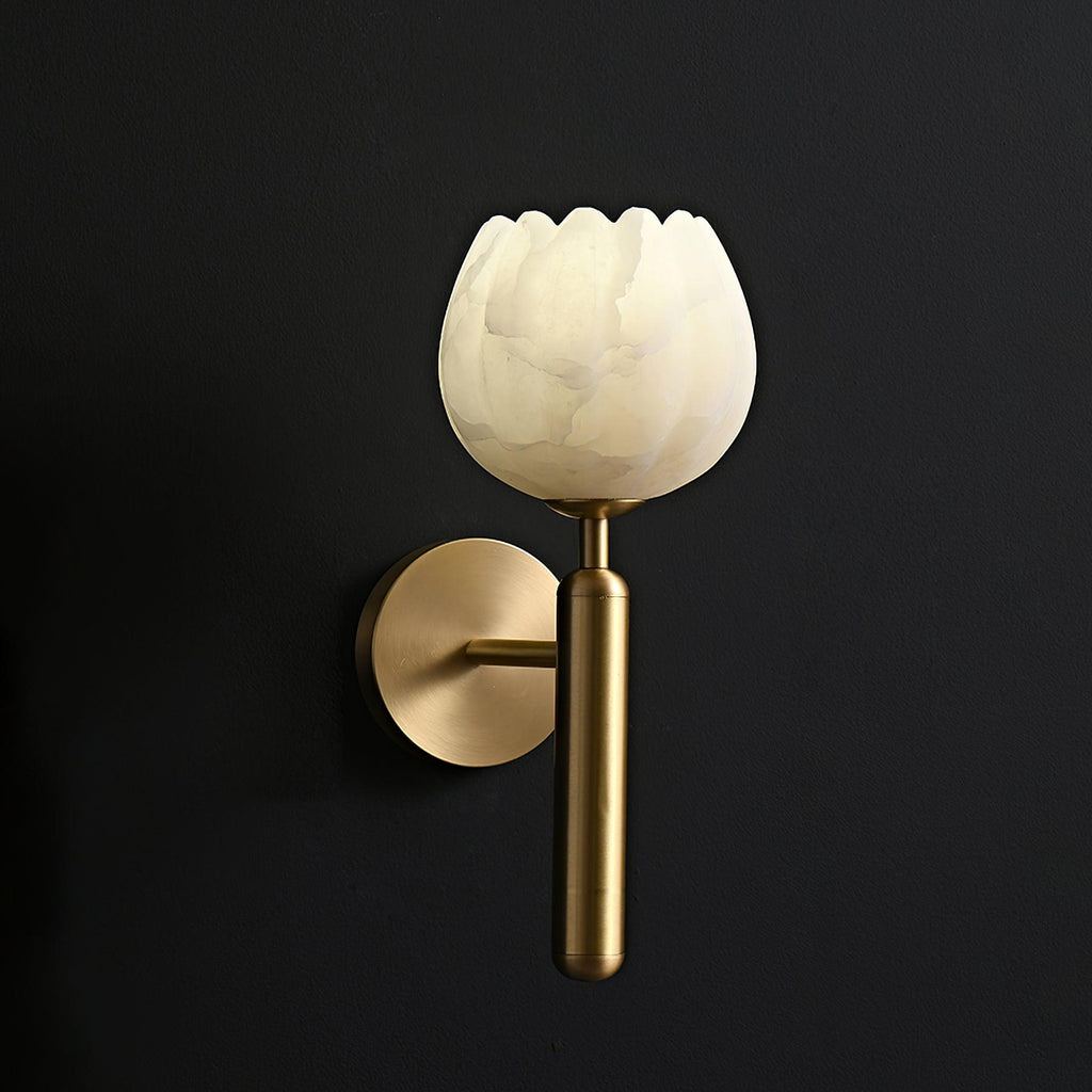 Mian Alabaster Ceiling Fixture Lighting Lobby