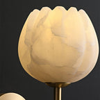 Mian Alabaster Ceiling Fixture Lighting Lobby