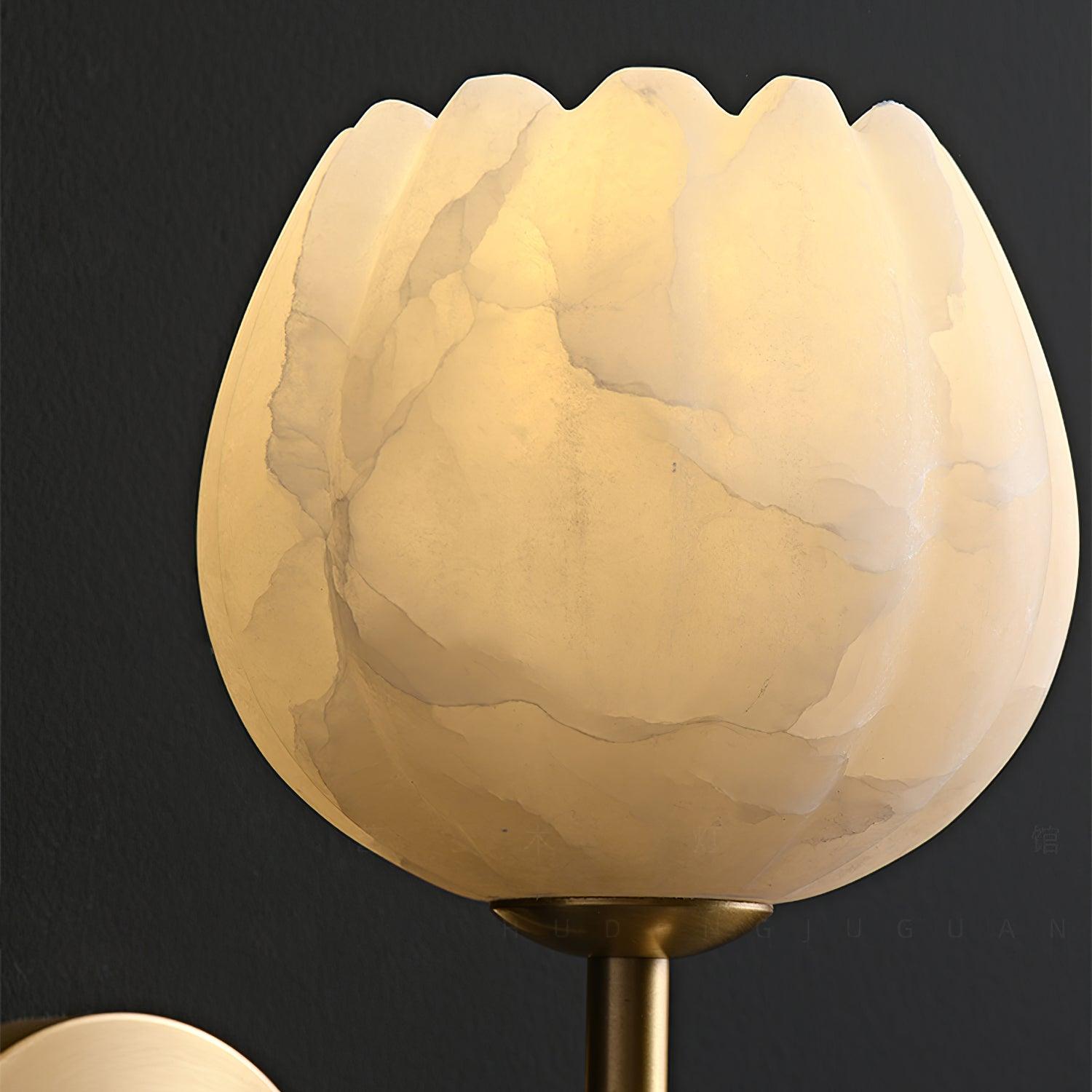 Mian Alabaster Ceiling Fixture Lighting Lobby
