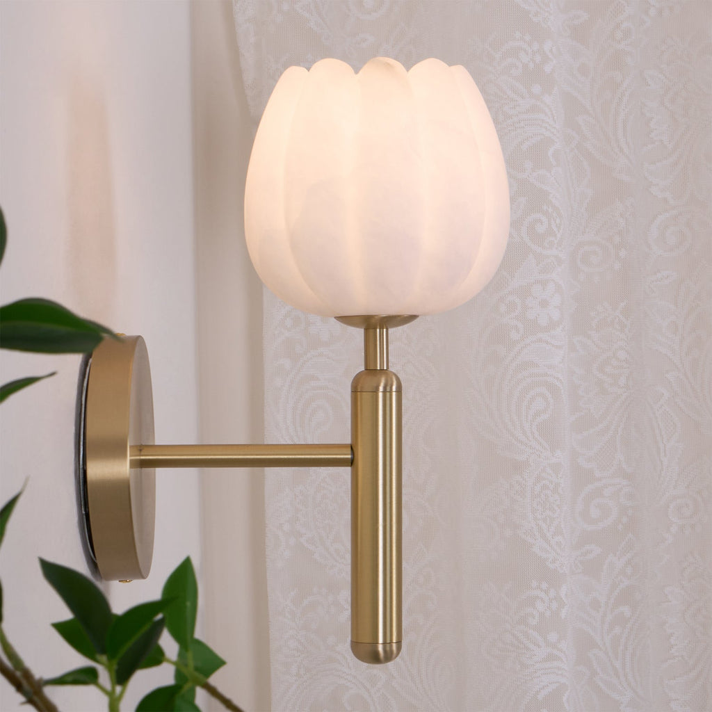 Mian Alabaster Ceiling Fixture Lighting Lobby