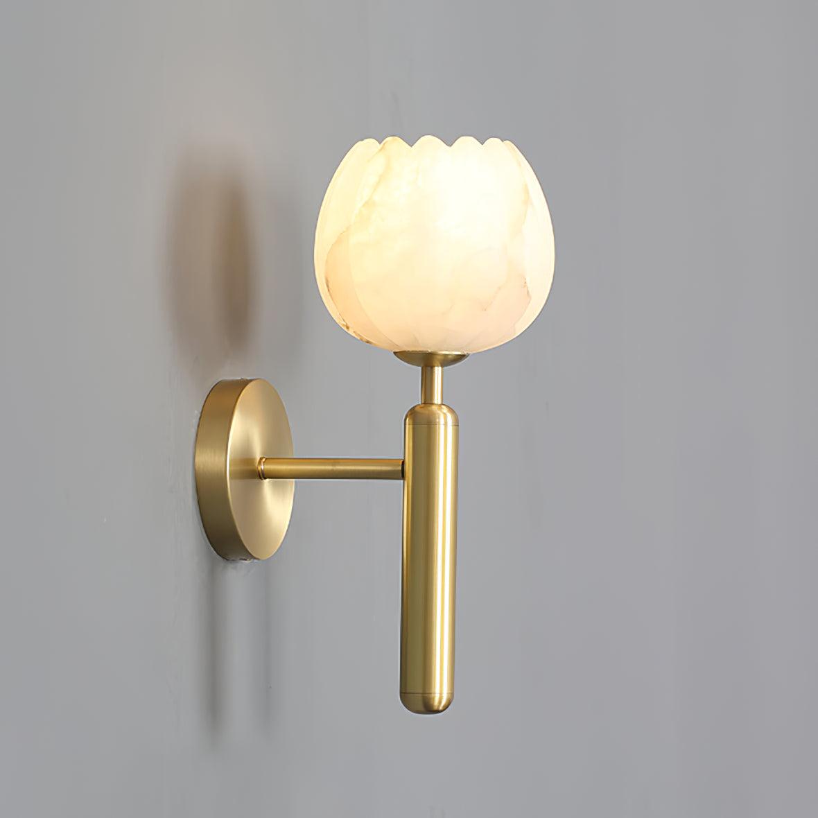 Mian Alabaster Ceiling Fixture Lighting Lobby