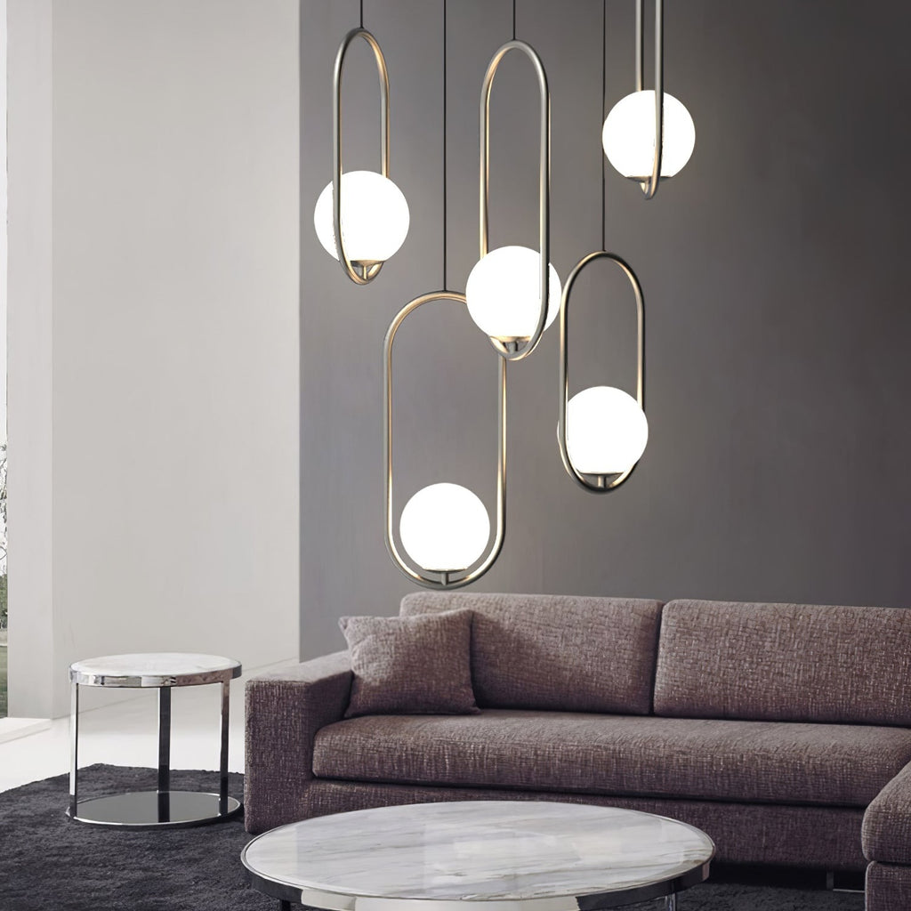 Mila Ceiling Suspension Lamp Lighting Lobby