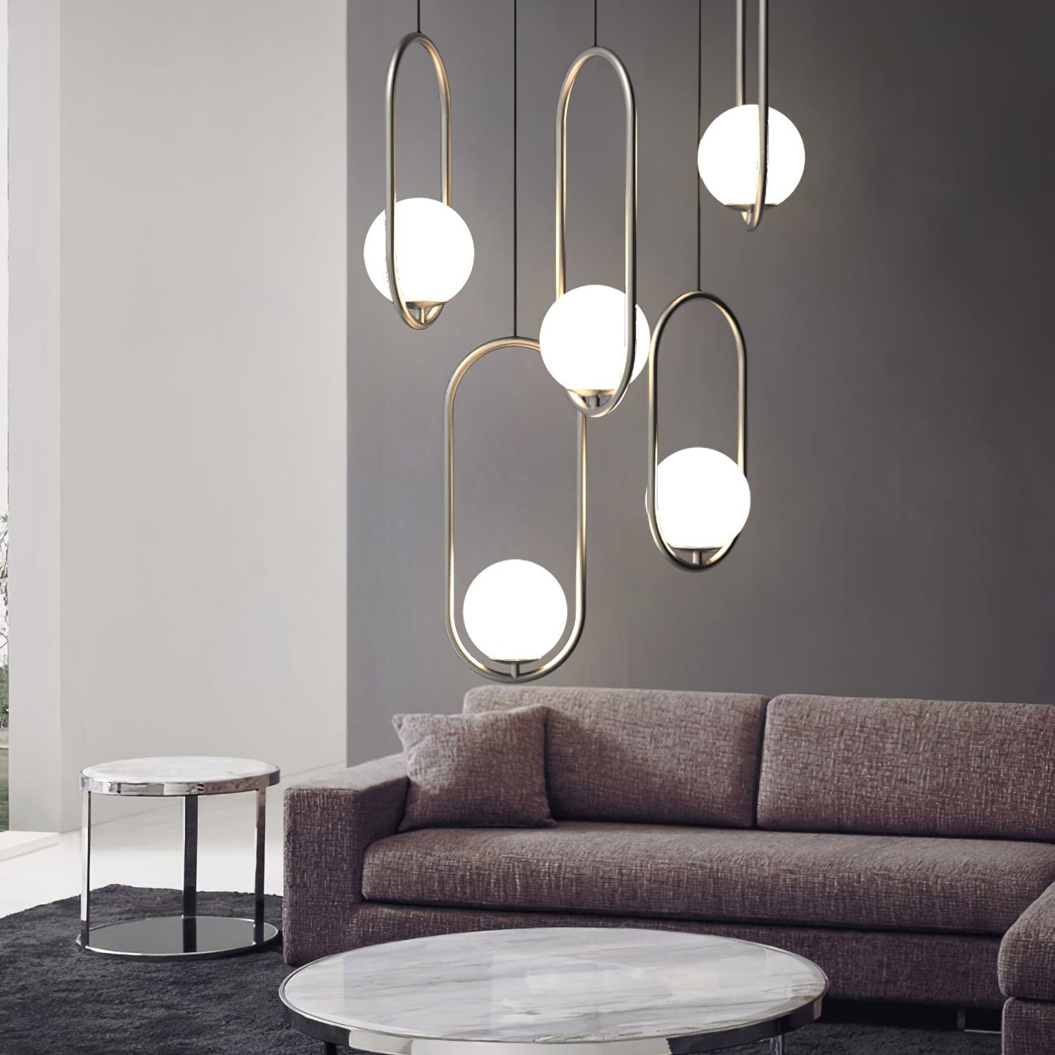 Mila Ceiling Suspension Lamp Lighting Lobby