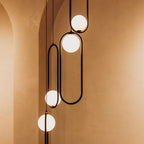 Mila Ceiling Suspension Lamp Lighting Lobby