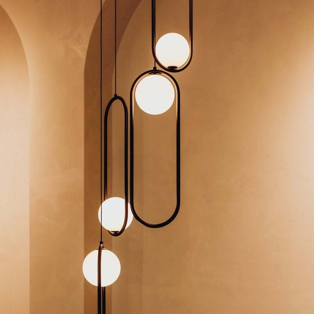 Mila Ceiling Suspension Lamp Lighting Lobby