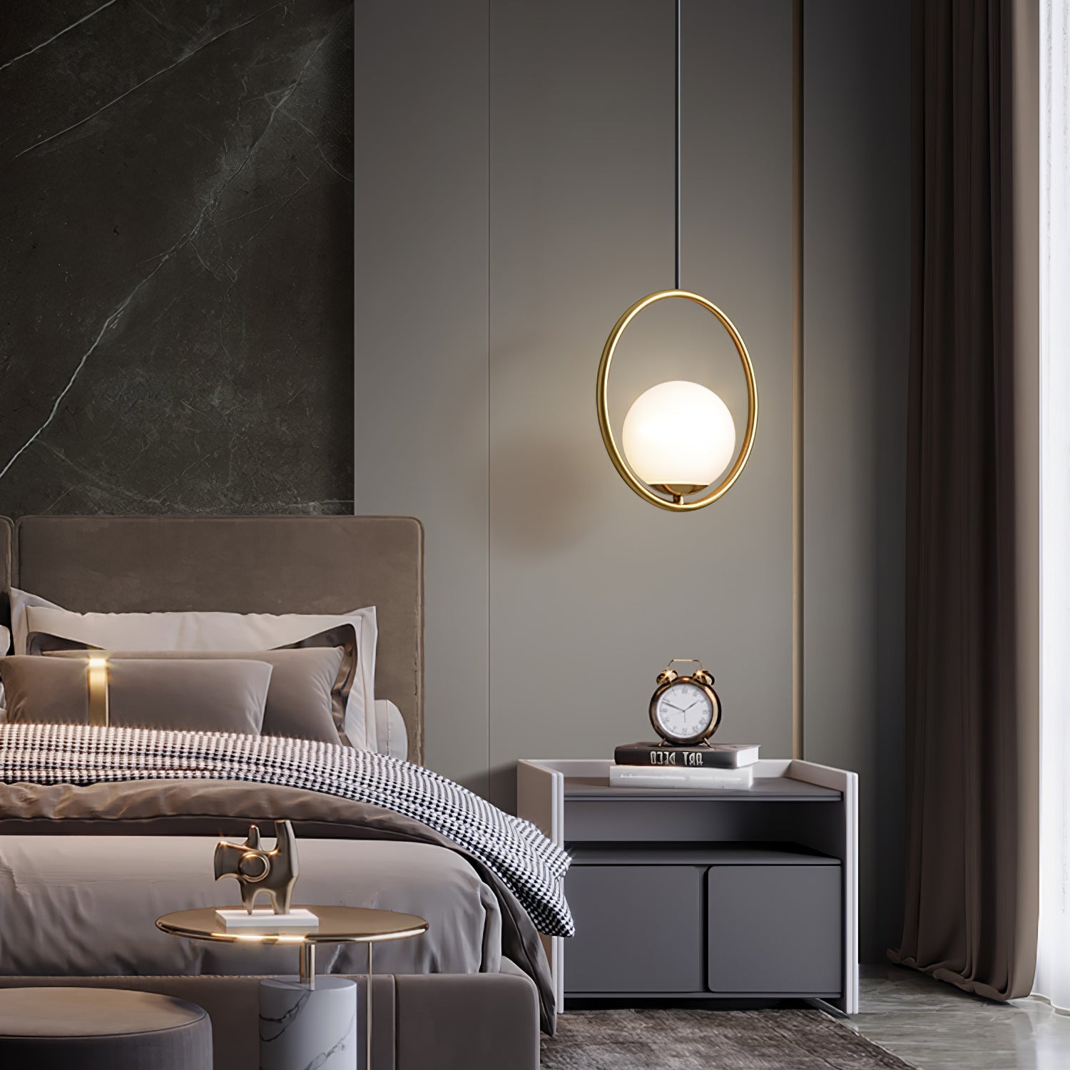 Mila Ceiling Suspension Lamp Lighting Lobby