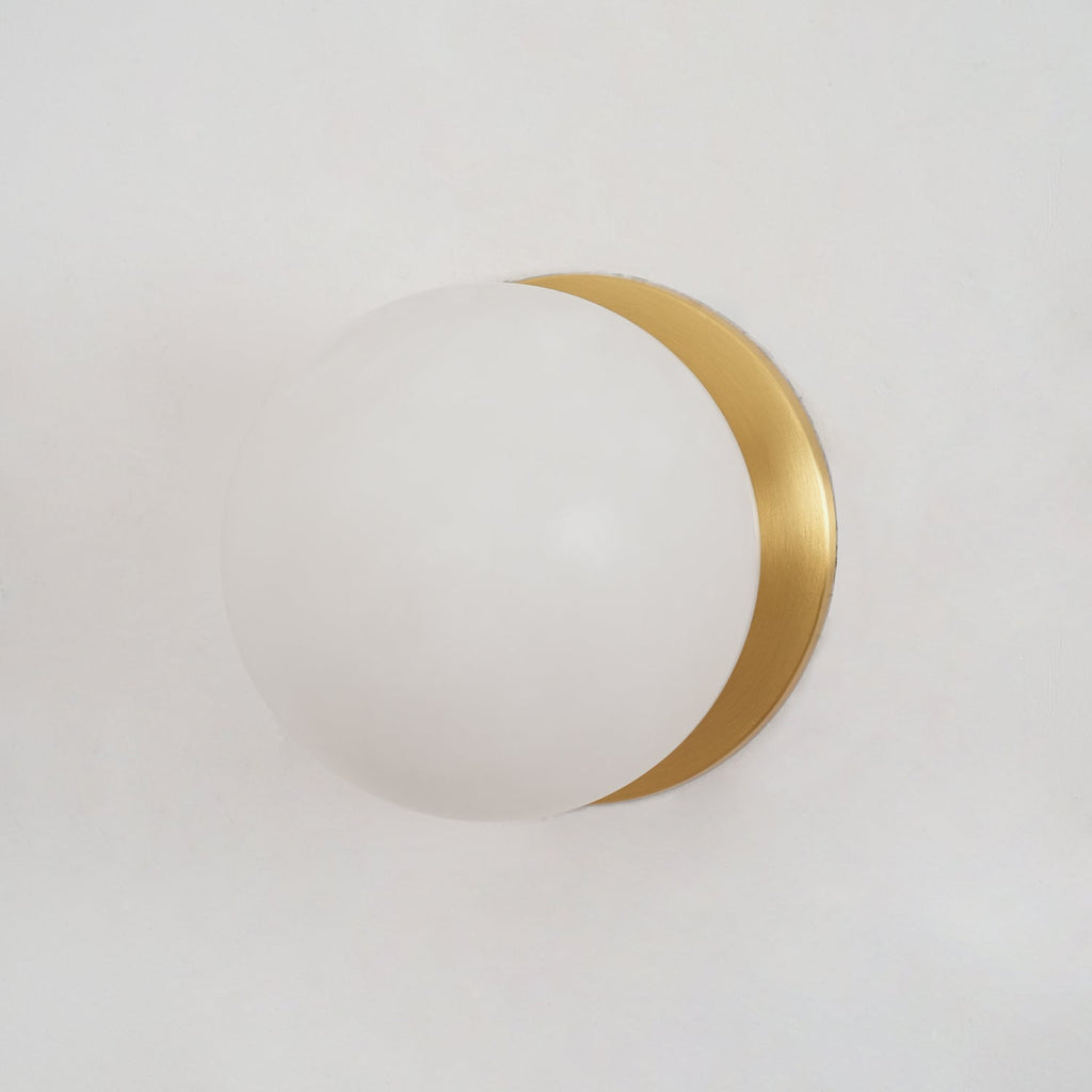 Mini Orb Alabaster Wall Light Lighting Lobby