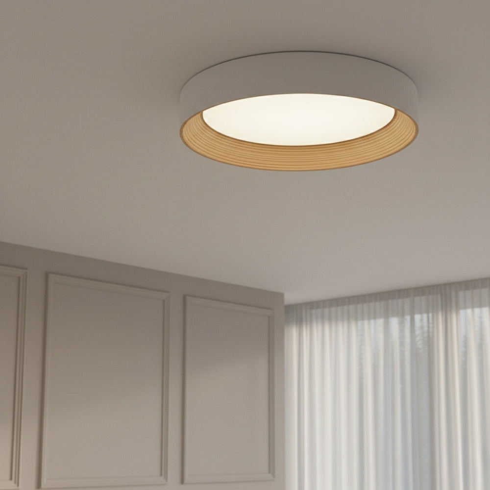 Minimalist Wood Ceiling Lamp Lighting Lobby