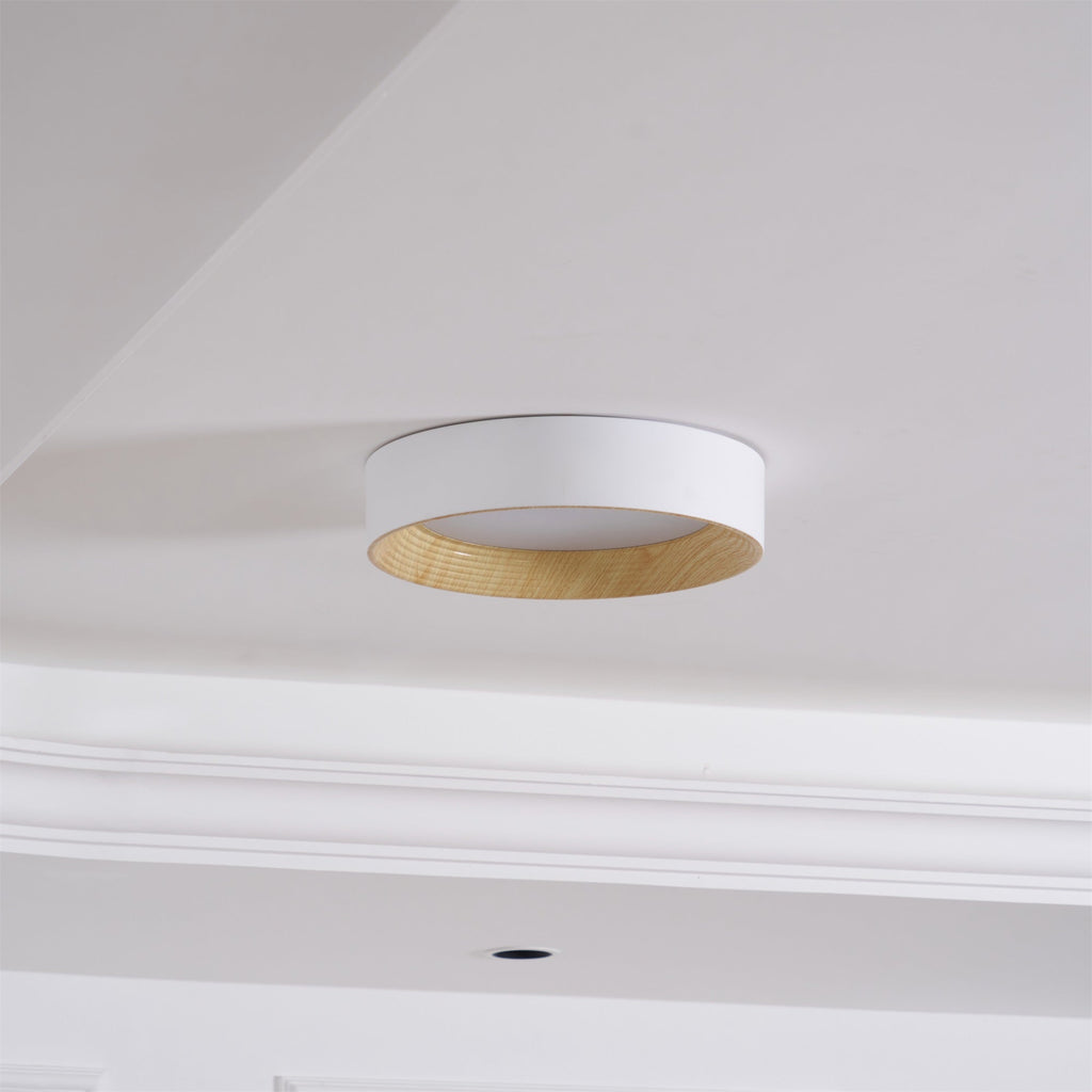 Minimalist Wood Ceiling Lamp Lighting Lobby