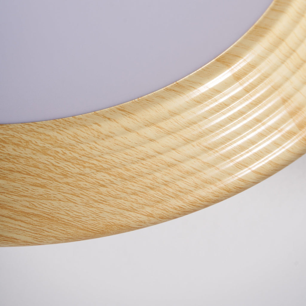 Minimalist Wood Ceiling Lamp Lighting Lobby
